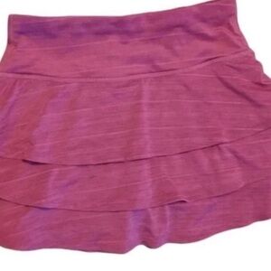Athleta Athletes Ruffle Pocket Skort Skirt XS Back zip pocket
